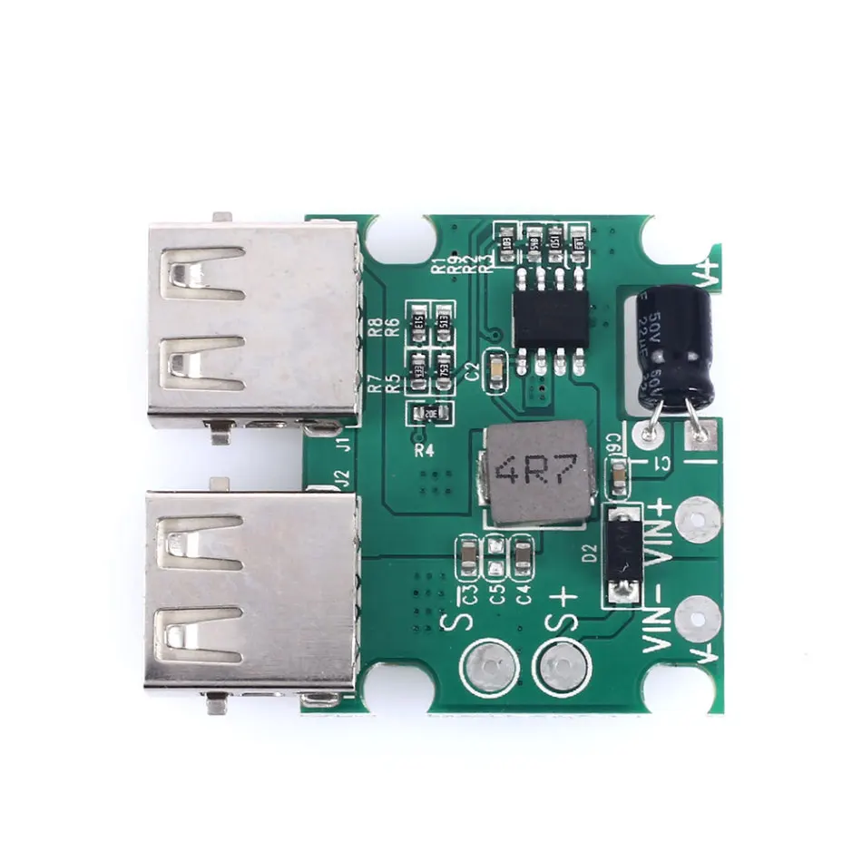 5V 20V 3A/2A Max Dual USB Зарядное устройство регулятор для солнечных батарей Панель раза