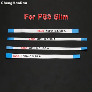 ChengHaoRan 10 шт. для Sony PS3 Slim 2000 2500 3000 4000 выключатель питания гибкий кабель 6Pin 10Pin Гибкий плоский кабель