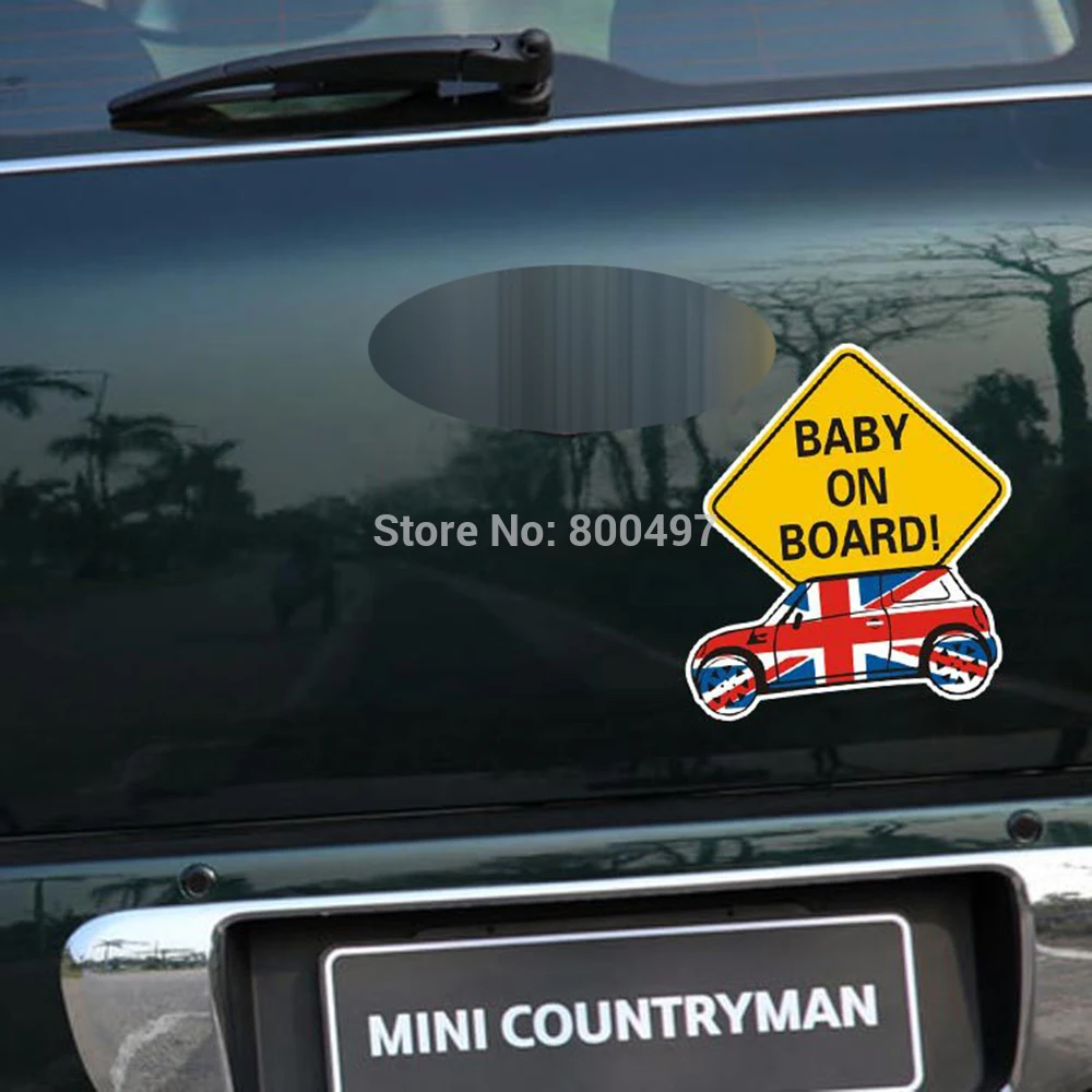 Новейшая наклейка для стайлинга автомобиля 10 шт. наклейки мини-Купера клуба