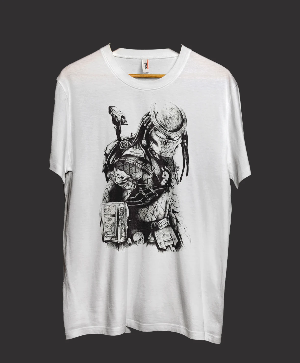 Чужой против Хищника футболка рисунок Шварценеггер Охота науки Художественная