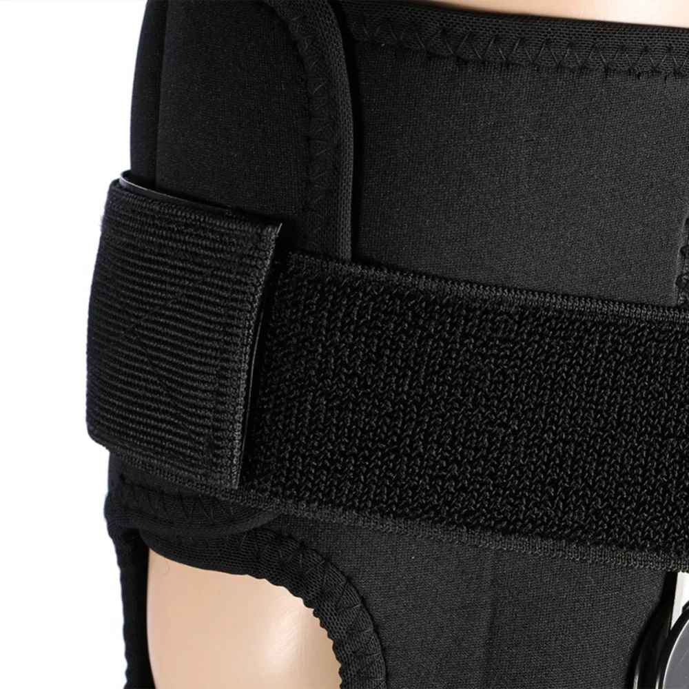 

Breathable Knee Posture Corrector Sports Safety Knee Support Brace Stabilizer With Adjustable Hinged Knee Support Pad Guard New