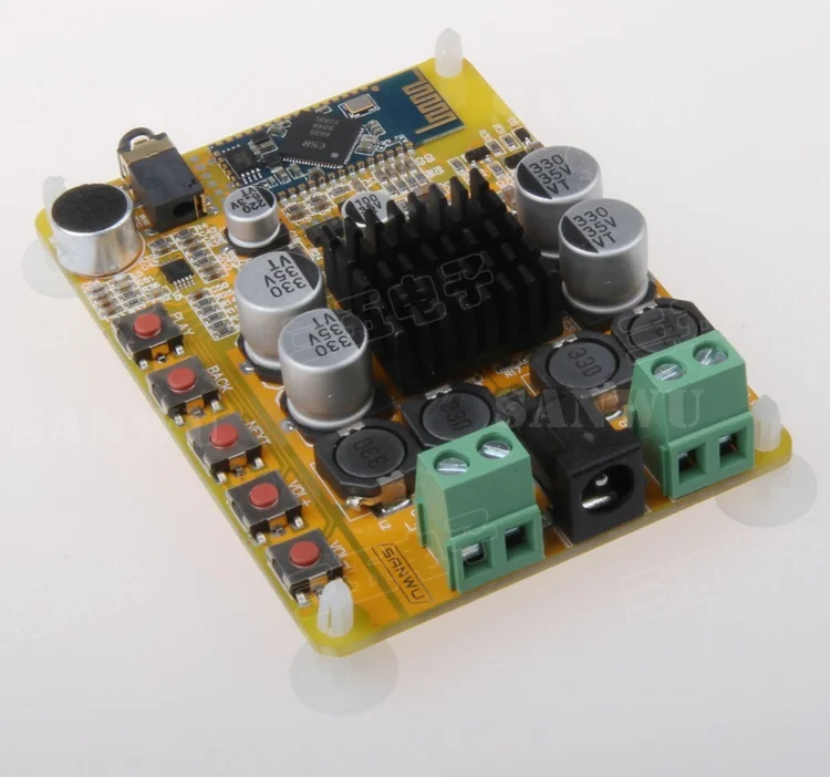 TDA7492 Bluetooth 4 0 усилитель плата 2*50 Вт двухканальный CSR8635 цифровой мощности с