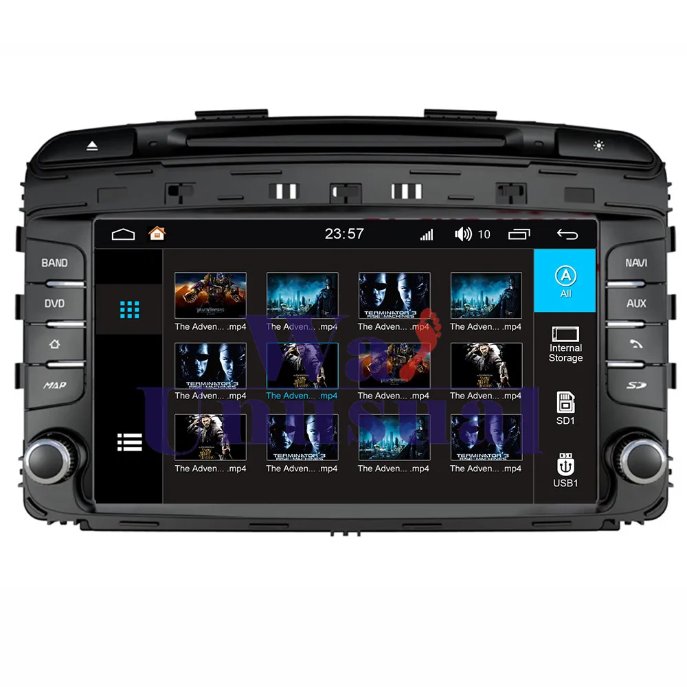 Автомобильный видеоплеер wanобычно экран 9 дюймов Android 7 1 четырёхъядерный 16 ГБ ОЗУ 2