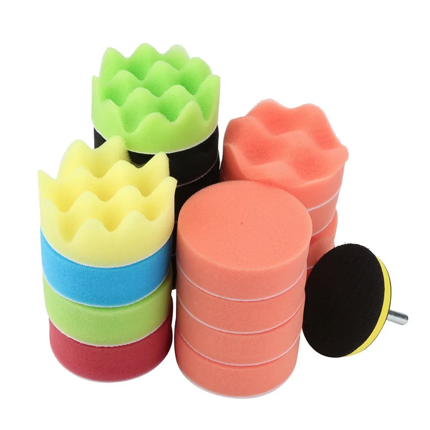 Новинка Высококачественная губка для обслуживания автомобиля щетка 18 шт. 3