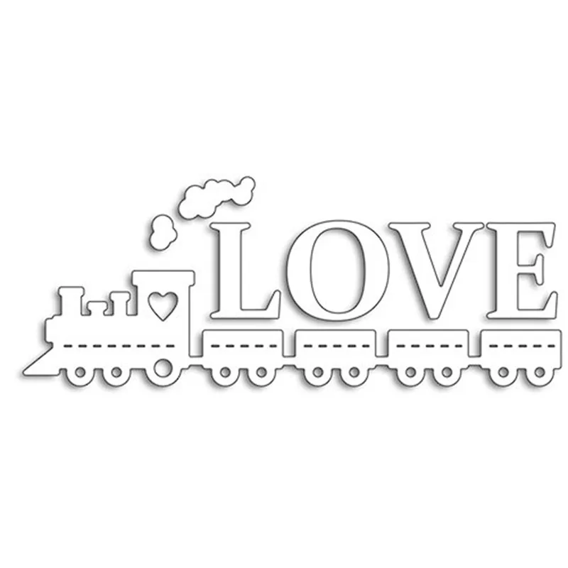 

LOVE Words Metal Cutting Dies Stencils for Scrapbooking Embossing Die Cards Making Paper Craft Decoration New 2019