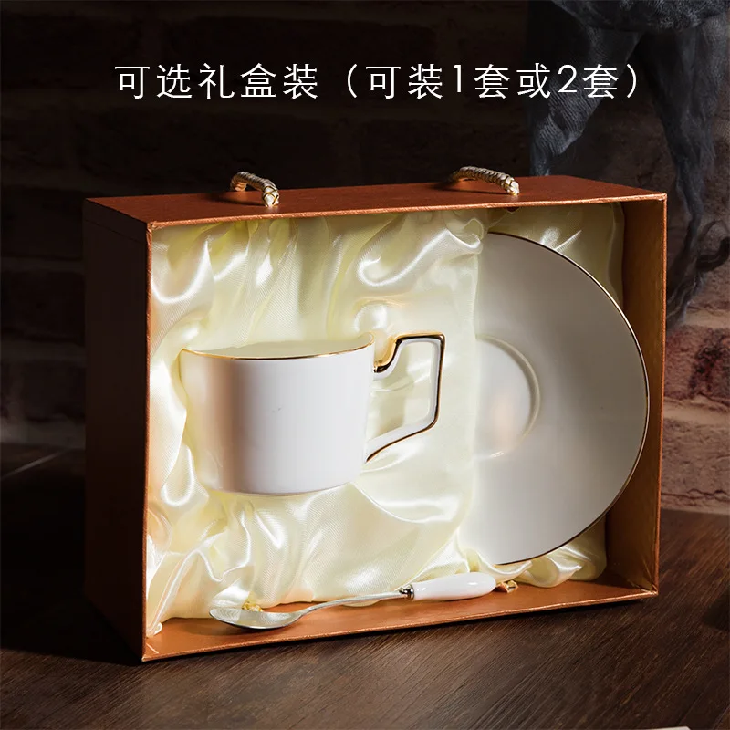 2019 набор керамических кофейных чашек черная чайная чашка послеобеденный цветок