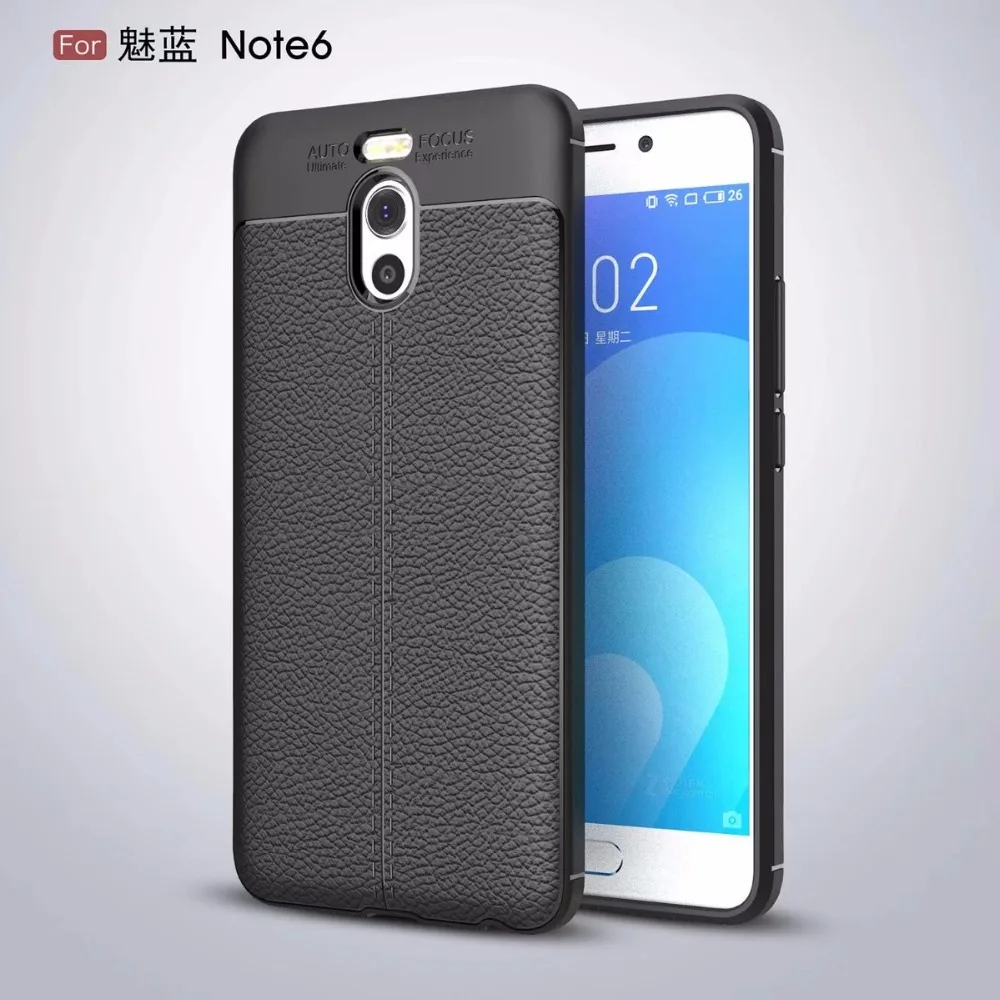 Кожаный чехол из ТПУ для Mei zu Pro 7 plus роскошный с полным покрытием кожаный