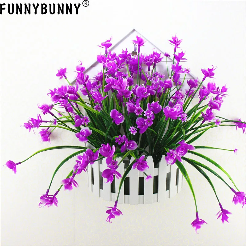 Искусственные цветы FUNNYBUNNY растения искусственная пластиковая зелень кустарники