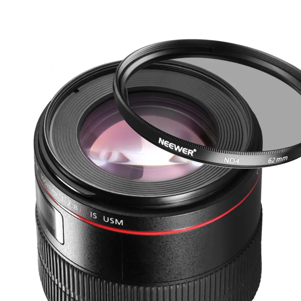 Neewer 62 мм набор фильтров для объектива: UV + CPL ND4 фильтр мешочек салфетка очистки Pentax