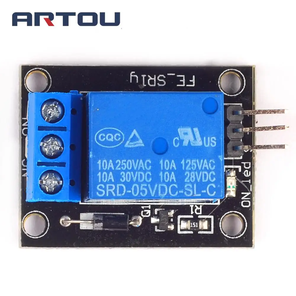 KY-019 5 V 12 v один 1 реле канала совета модуль щит для ПИК AVR DSP ARM Arduino | Электронные