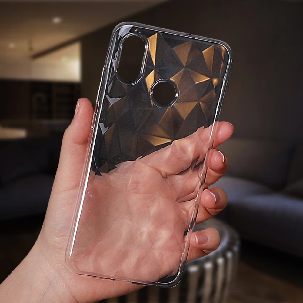 Чехол для телефона Xiao mi POCOPHONE F1 8 SE A1 A2 Lite Red 4X 4A 5 6 Pro Note 3D Алмазная текстура мягкий
