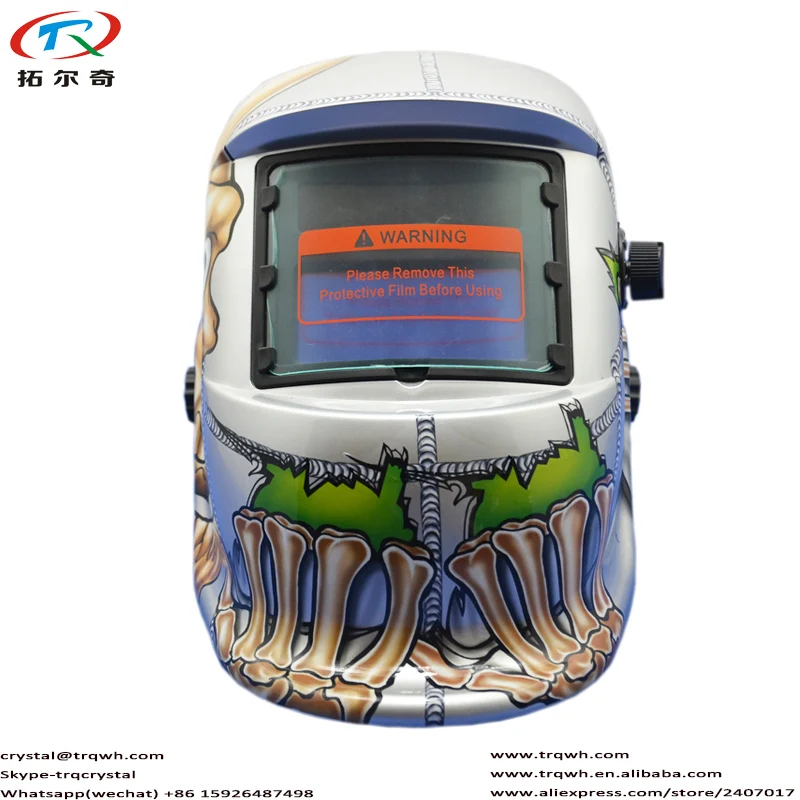 Переводные картинки сварочный шлем высокое качество CR2032 Li аккумулятор замена