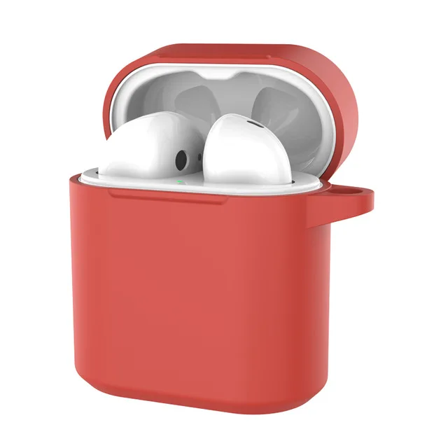 Силиконовый чехол для наушников чехол для huawei Honor FlyPods Fly Pods Pro защитный чехол s с металлический карабин с крюком противоскользящая оболочка - Цвет: Honor FlyPods case