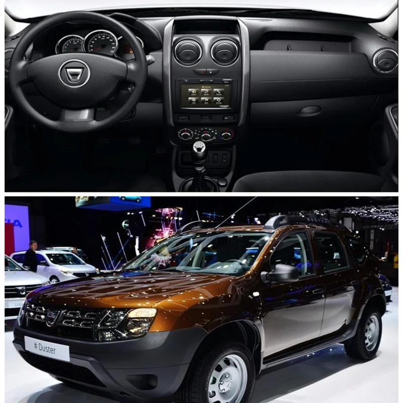 Taijs простой стиль автомобиля крышка приборной панели для Dacia Duster 2014 2017 левый руль