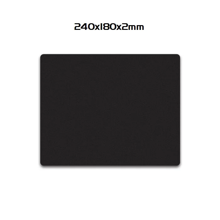 Black 240x180x2 Алюминиевый сплав Гладкий коврик для мыши 240x180/300 мм жесткий металлический тонкий Настольный коврик резиновый противоскользящий нижний коврик для мыши с контролем скорости для игр - Цвет: Black 240x180x2