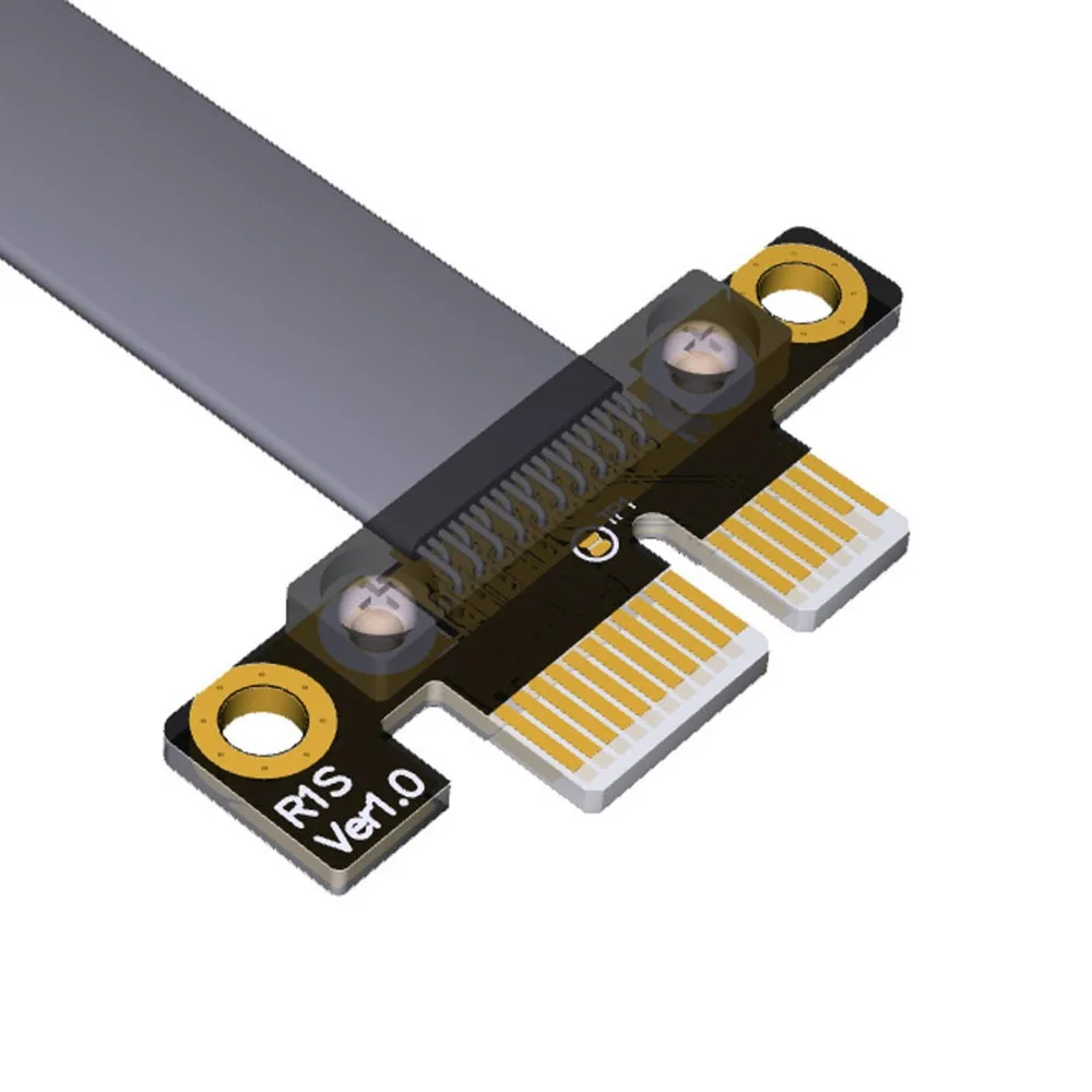 Переходный кабель PCI E Gen3.0 1x до 16x 30 см 40 50 60 расширитель Express X16 Прямоугольный
