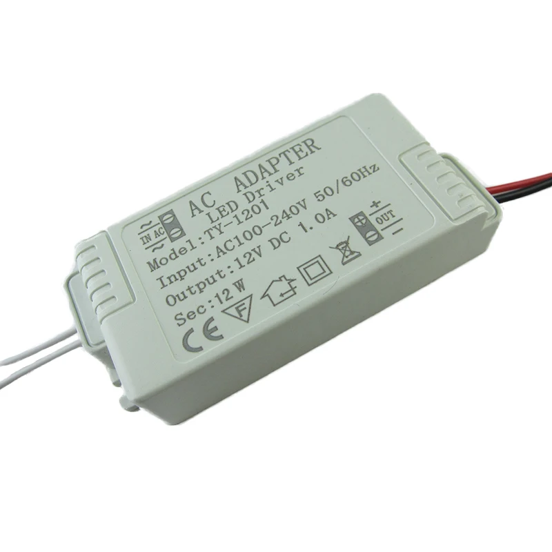 

Waterproof And Weatherproof LED Constant Voltage Driver DC12V 5/12/24/36W For Floodlight Ceiling Lamp Waterproof