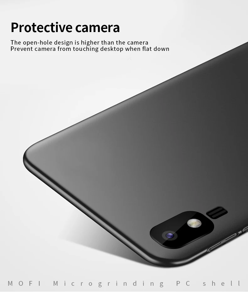 Чехол для Samsung Galaxy A2 Core оригинальная задняя крышка Жесткий из поликарбоната с