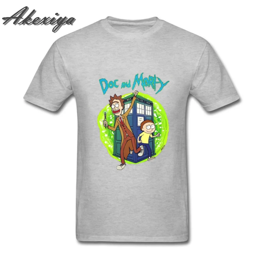 2019 Men's Fashion Summer Ricky And Morty T-Shirt Men Casual Tops Funny Cotton Printed Hipster Style Cool Tees Short sleeve | Мужская