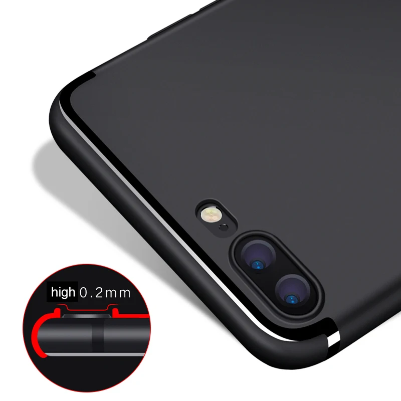 Чехол ithuriel для iPhone 7 6s 6 Plus бампер Мягкий защитный чехол из ТПУ легкие тонкие Чехлы