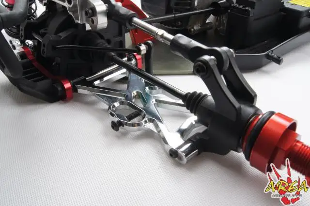 Площадь rc CNC из алюминиевого сплава с передний + Задний рычаг подвески для losi DBXL e XL