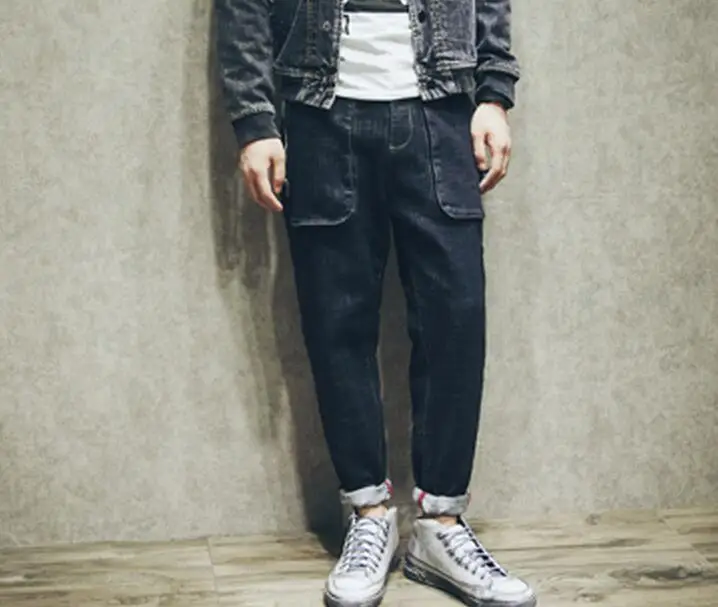 

29-42 Hot / Spring/Autumn Men's New Fashion Big Yards Loose Leisure Fertilizer Increased Haroun Pants