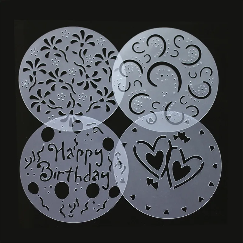 4 шт./компл. торта украшения формы помадка сахарный шоколадный маленький