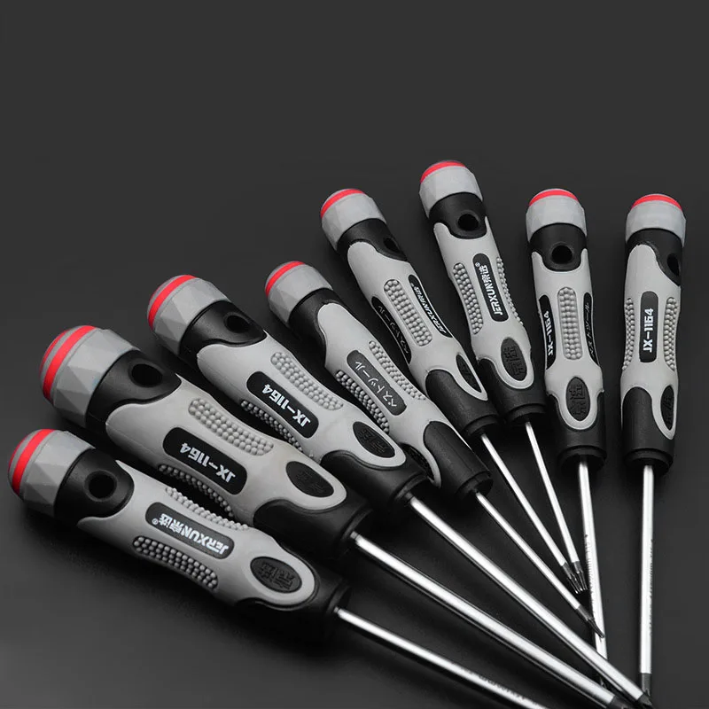JERXUN T5-T30 отвертка Torx CR-V Быстрый сливовый Отвертка Магнитный болт отвертка инструменты для вождения 1 шт