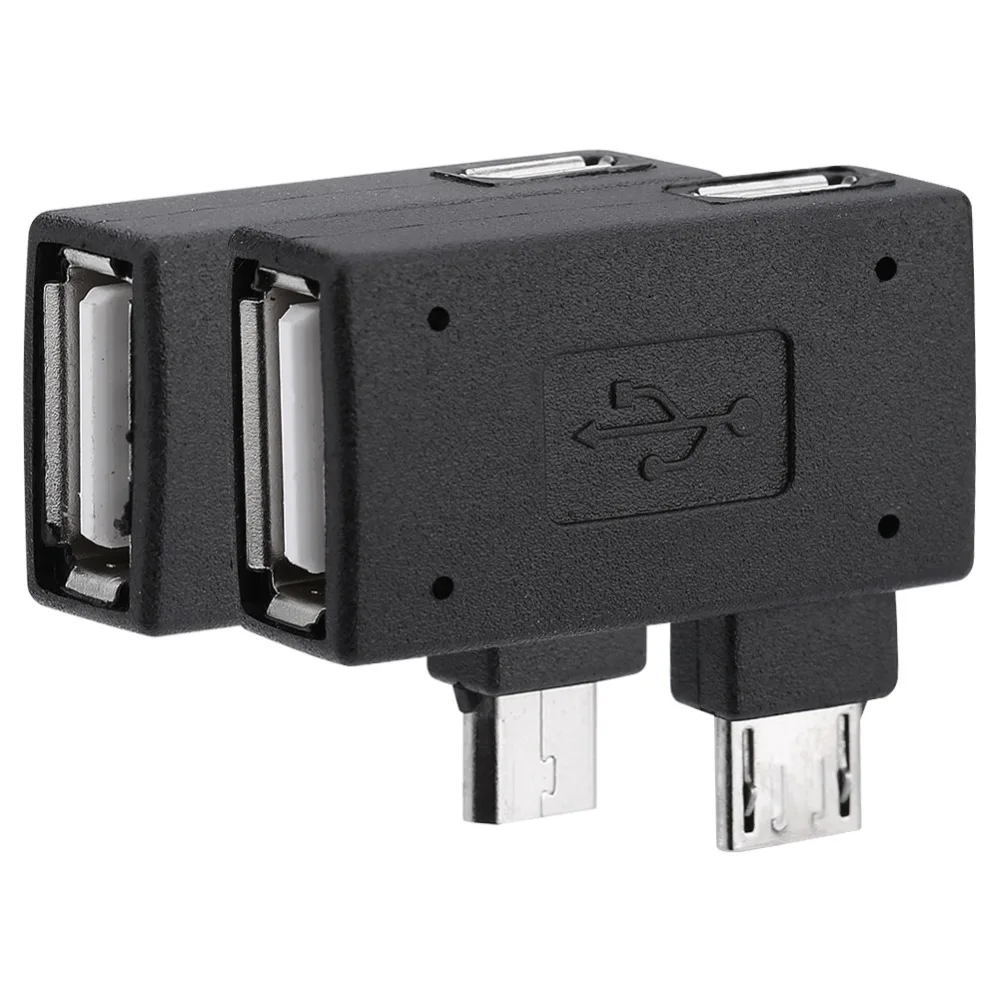 2 шт. USB 0 OTG кабель адаптер к Micro конвертер папа женскому для Xiaomi Redmi 5 Plus Samsung s8