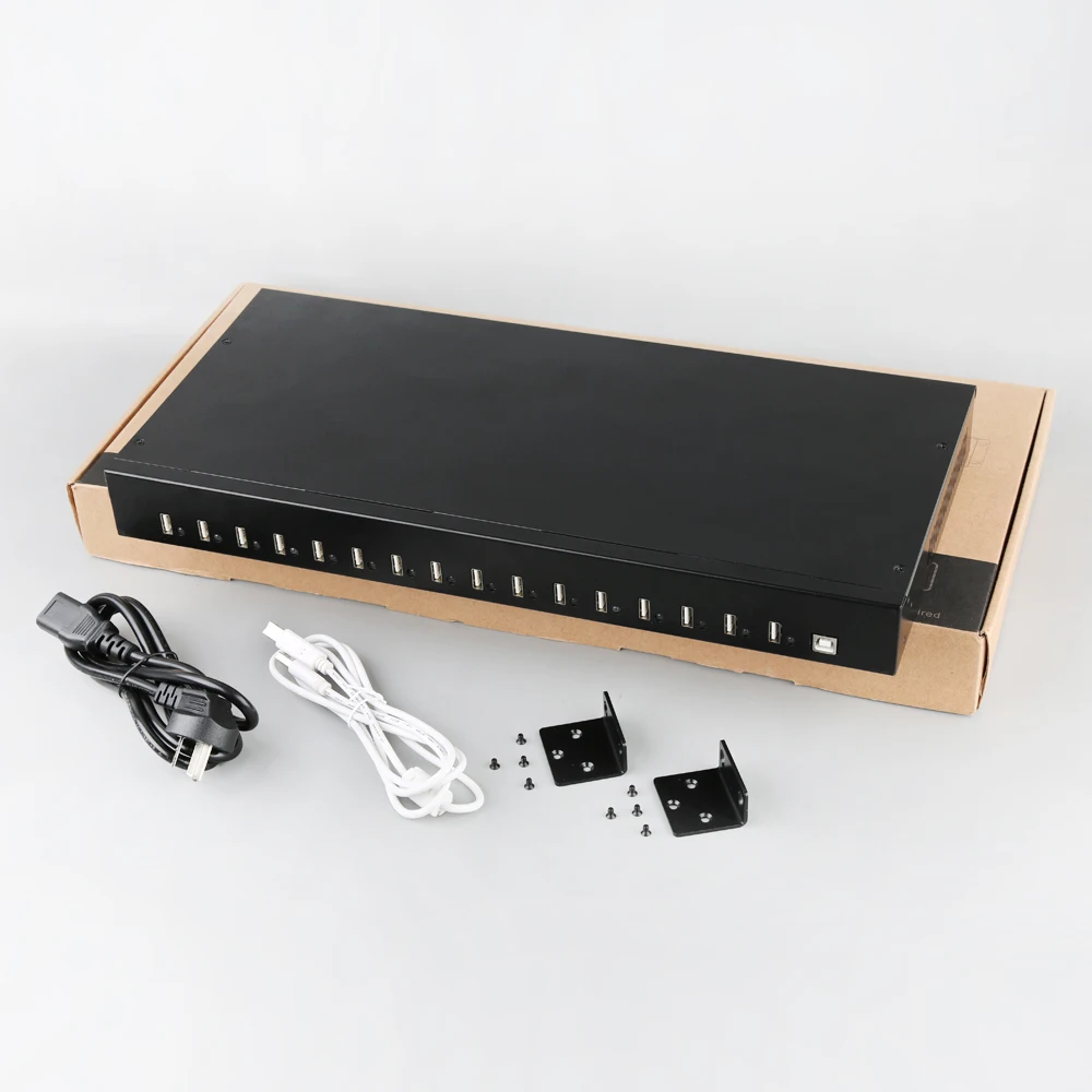 Sipolar A 165 промышленный 16 Порты и разъёмы USB 2 0 данных Зарядное устройство
