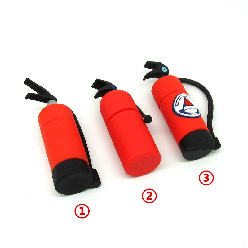 TF карта с фактическим объемом 3 стиля Огнетушитель Флэш-Накопитель usb память