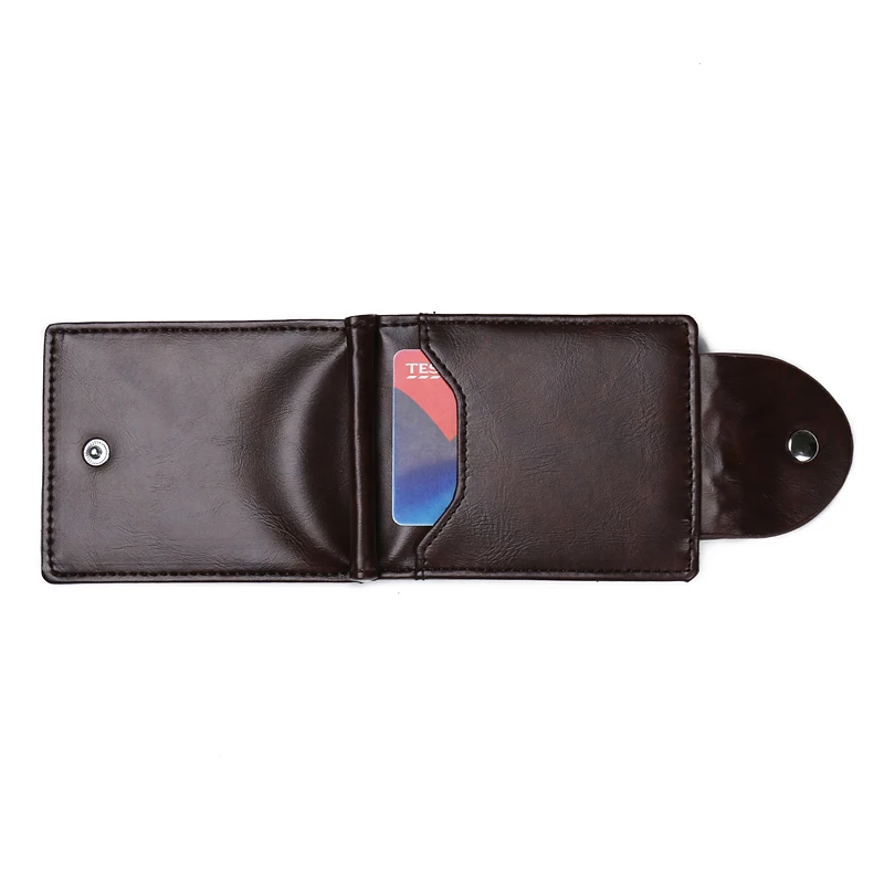 Кошелек JINBAOLAI с зажимом для денег женские кошельки из искусственной кожи кошелек