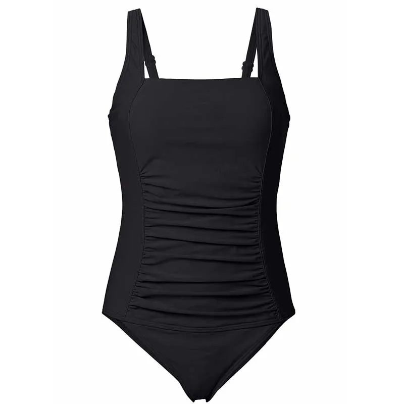 Женский слитный купальник TQSKK купальный костюм большого размера плюс пляжная