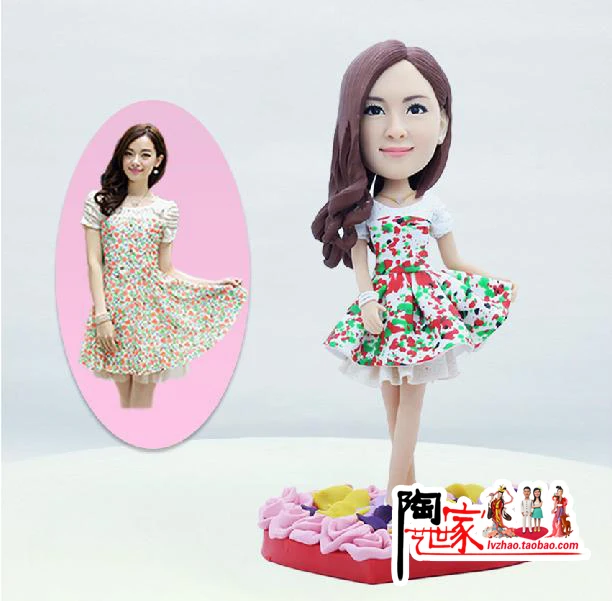 

free Shipping 2019 New Grrival Valentine's Day To Send His Girlfriend A Wedding Birthday Gift Special Gift Polymer Clay