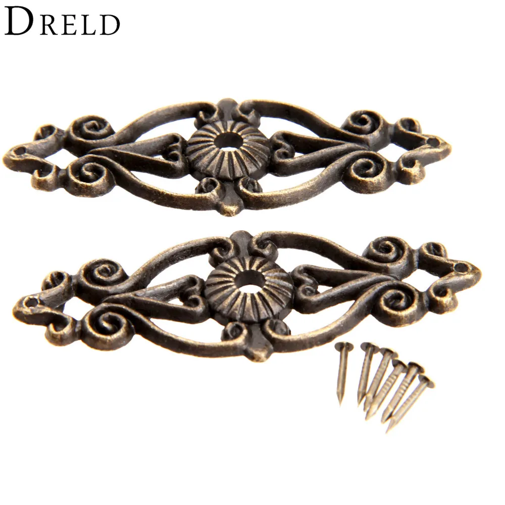 2 шт античные декоративные угловой кронштейн для мебель деревянный ящик средства