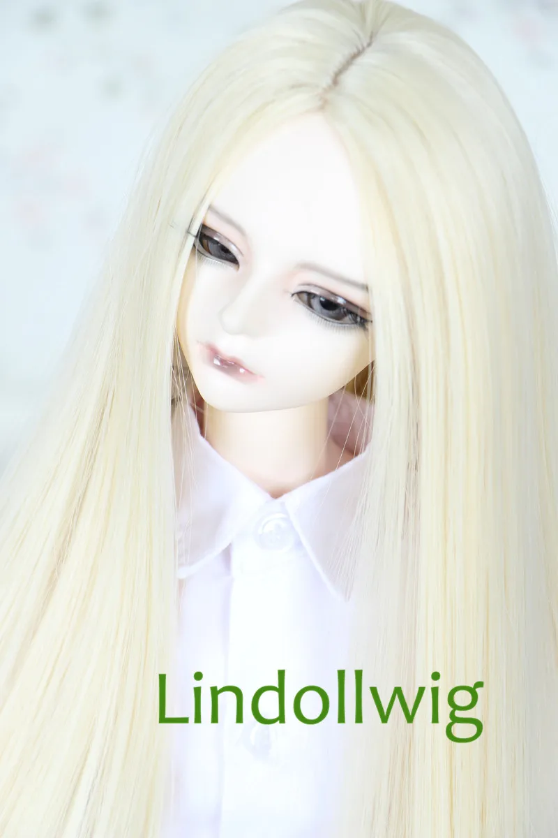 1/3 BJD Wig Pullip Dal DD SD LUT Dollfie Doll 8-9 inch Long Blonde | Игрушки и хобби