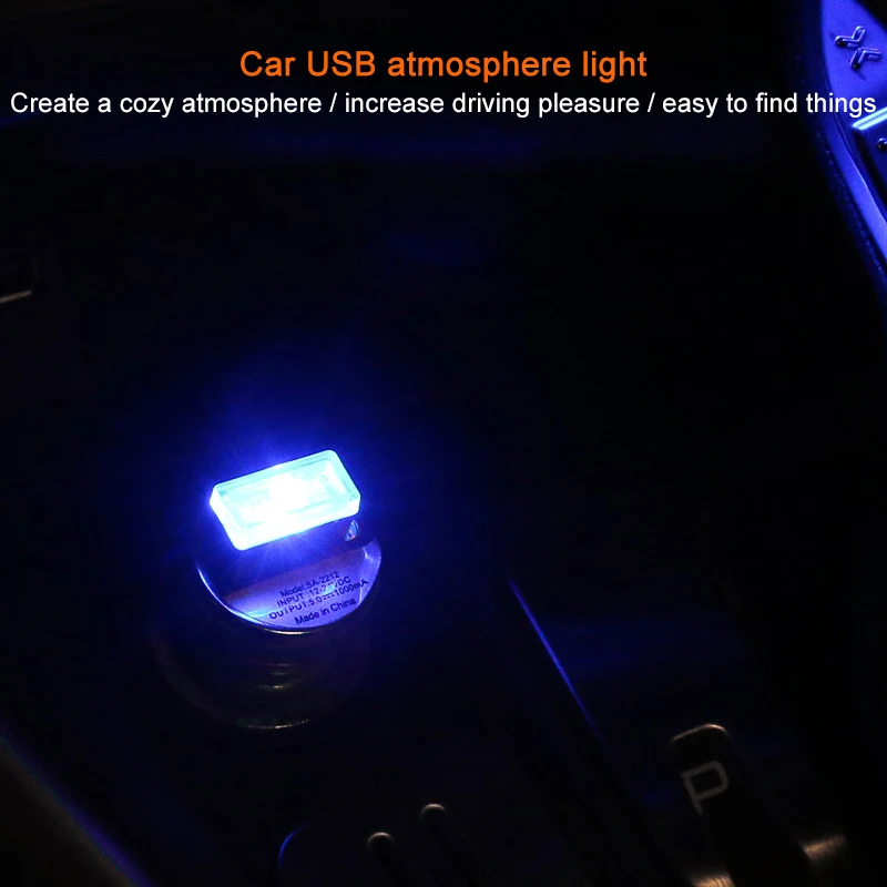 1 шт. автомобильные светодиодсветодиодный USB лампы|Зажигалка| |