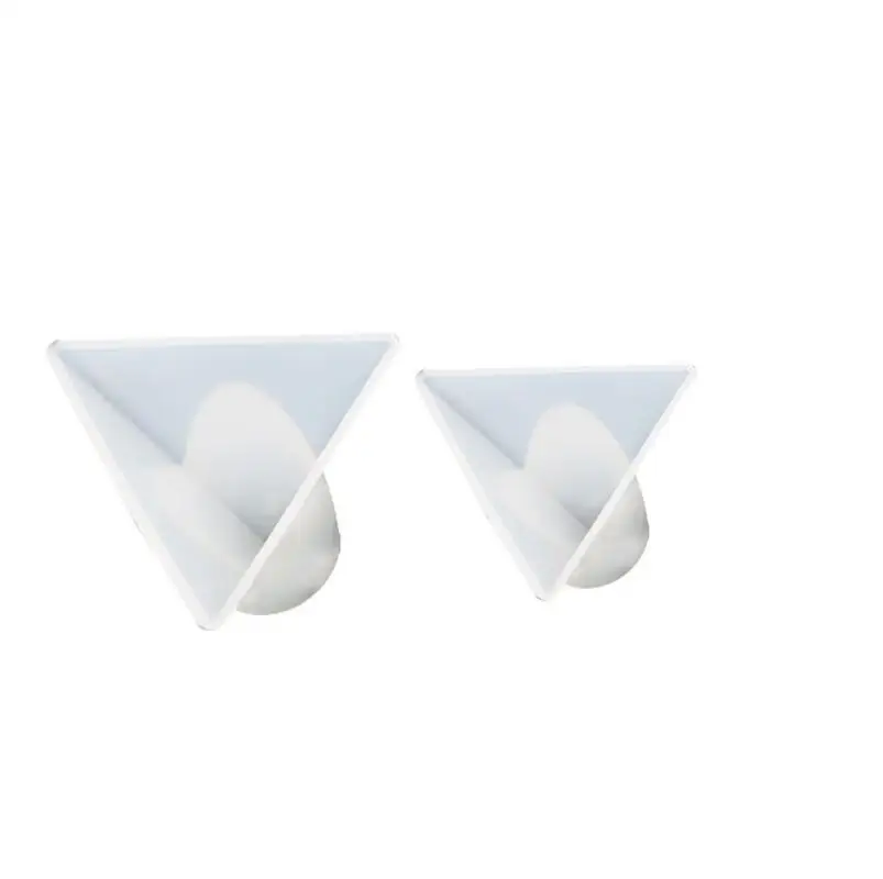 1 шт. прозрачная эпоксидная треугольная конусная форма зеркальная силиконовая