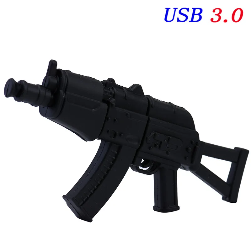 D JASTER 3,0 пистолет usb флэш-накопитель Флешка 4G 8G 16G 32G 64GB пистолет ak47 флэш-накопитель usb 3,0 мультфильм пистолет флешки - Цвет: D