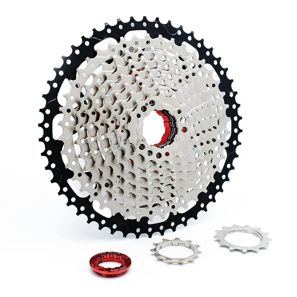 MTB кассета велосипед свободного хода 10 скоростей 50 т дорожный маховик 10 велоцидад 50 т широкая шестерня Звездочка для Shimano SRAM cog cdg VG Sports