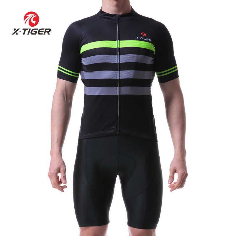 

X-TIGER набор велосипедных Джерси быстросохнущие велосипедные комплекты Ropa Ciclismo дышащая профессиональная велосипедная одежда летняя велосип...