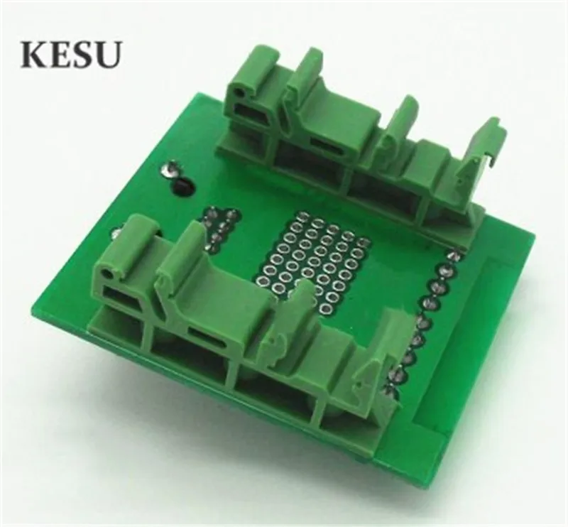 DIN Rail Mount RJ45 Module 8P8C Jack 1-Way Buss Breakout Board Terminal Block Connector. Network | Компьютеры и офис