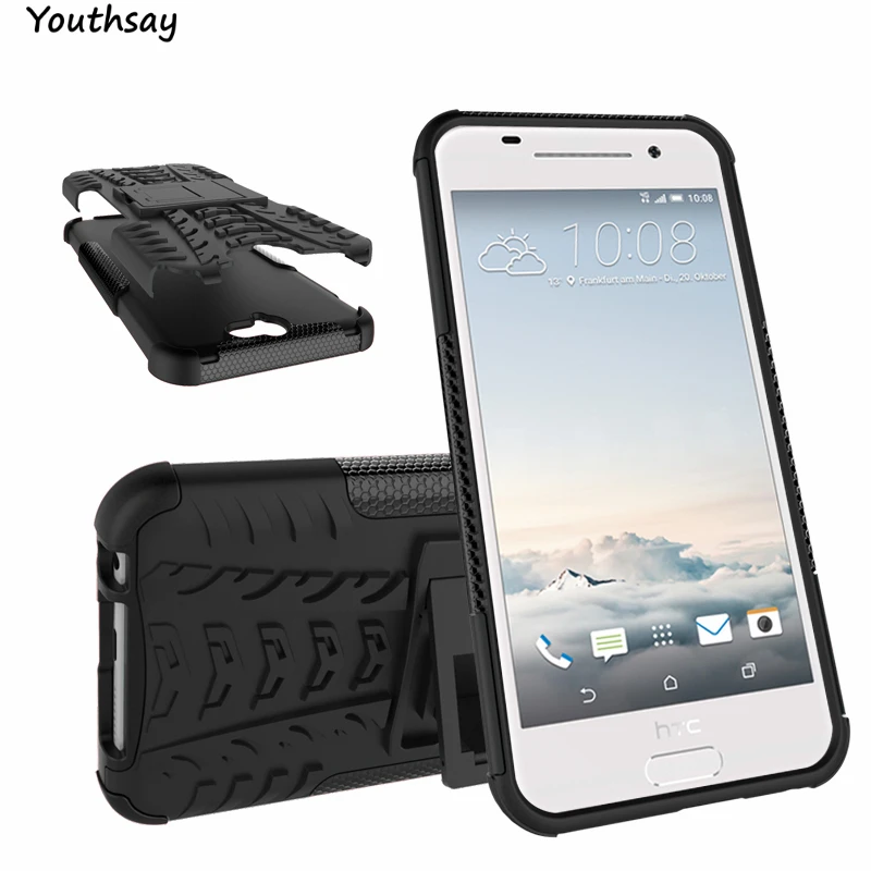 Чехол СПС htc один A9 случае двойной Слои Броня телефон ТПУ PC чехол для 5 0 дюймов -