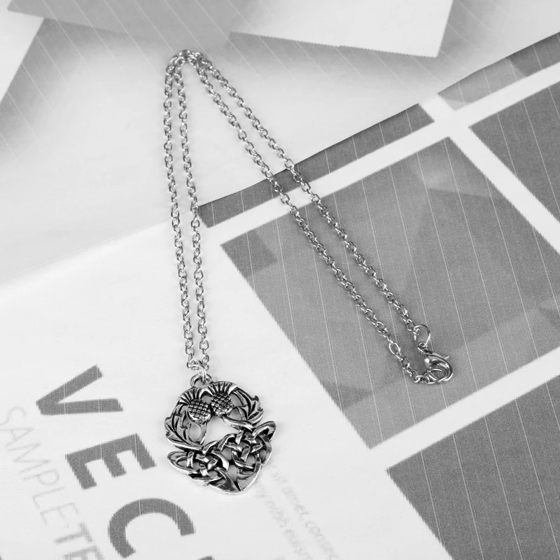 Celtics шотландский национальный символическое ожерелье с подвеской для женщин в