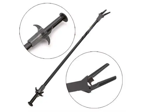 Plastic Aquarium Plants Fish Reef Marine Tank Tweezer Clamp Clip 50CM Length | Обустройство дома
