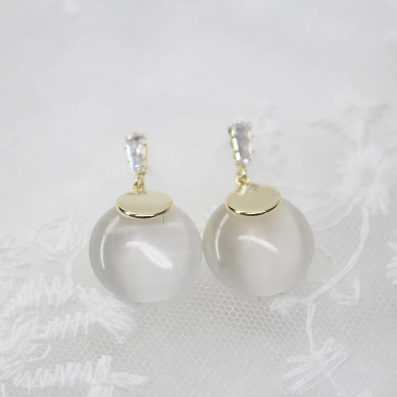 Женские серьги для женщин японский и корейский S925 серебряные иглы 2019 Newopal глаз