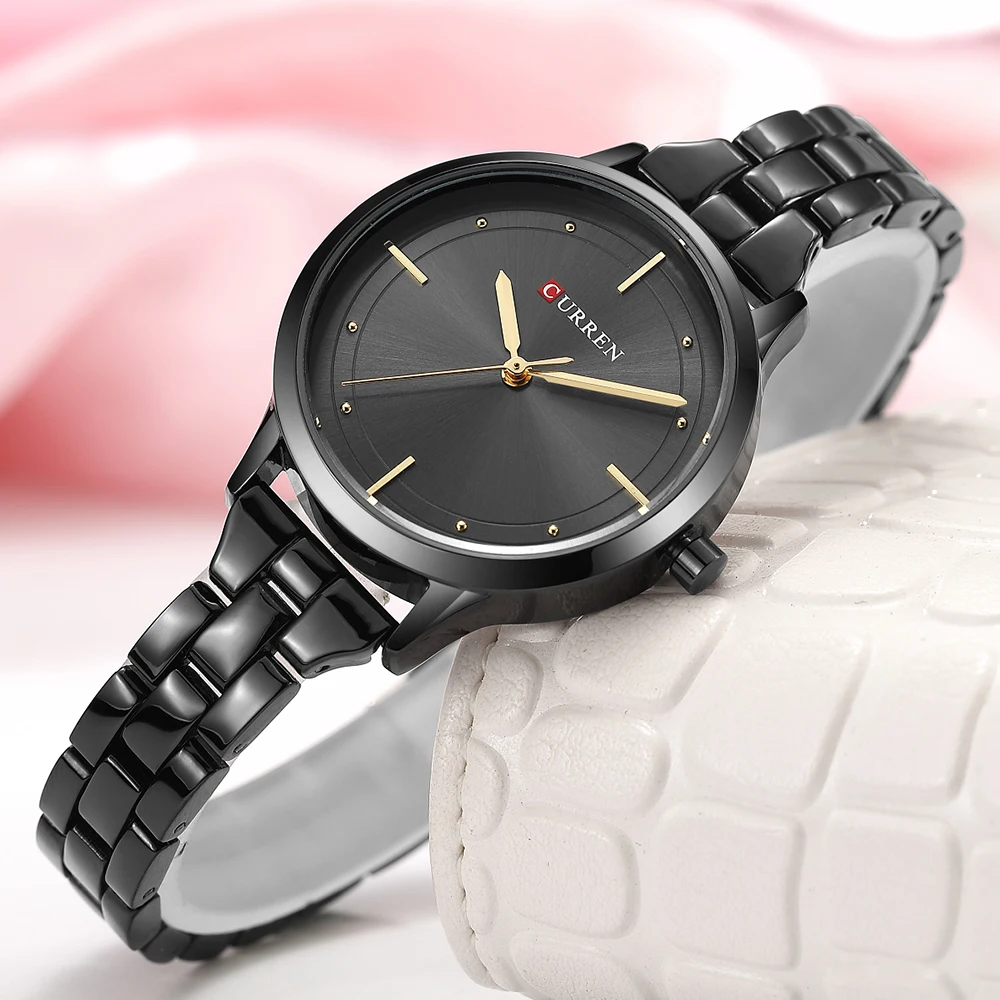 Женские часы CURREN роскошные брендовые Ретро женские кварцевые Montre Femme Relogio Faminino Reloj