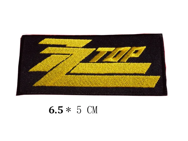 Винтажный логотип ZZ TOP TEXAS SOUTHERN Блюз рок SEW/термоклейкая заплата 6,5*5 см