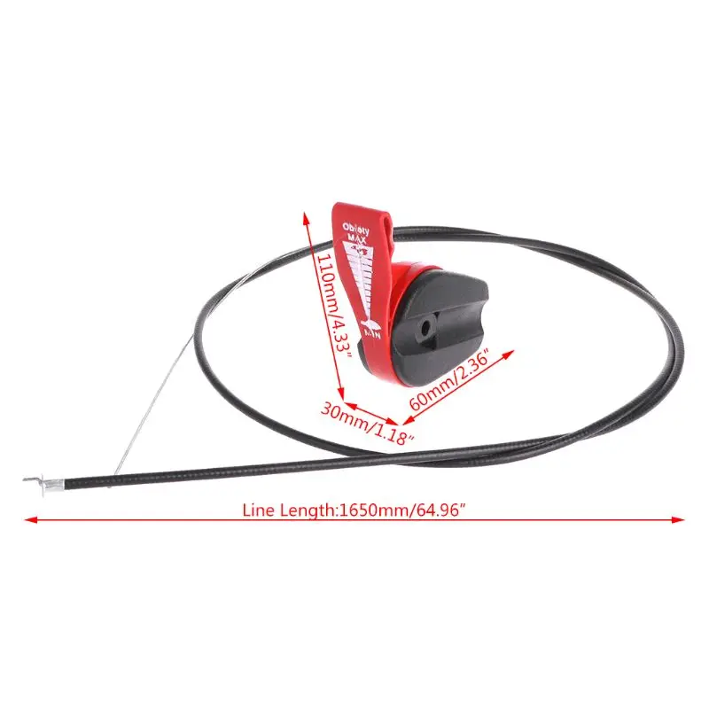 Универсальный 65 &quotгазонокосилки дроссельной заслонки переключатель рычаг