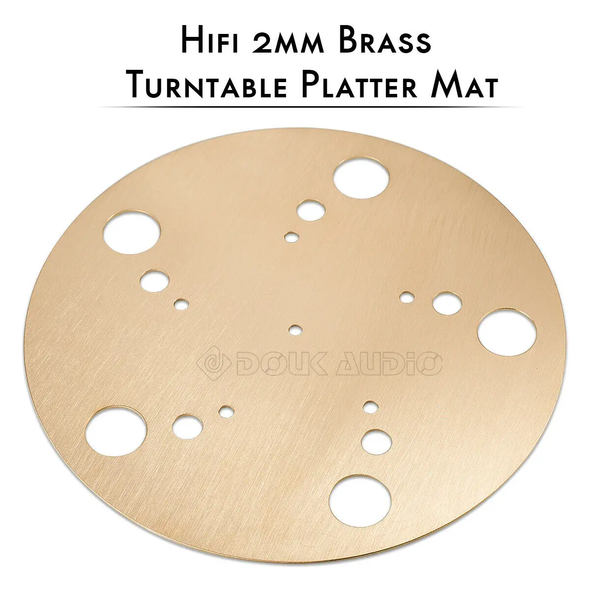 Nobsound Hi-end латунный поворотный стол тарелка коврик Slipmat весовой зажим для винилового проигрывателя LP